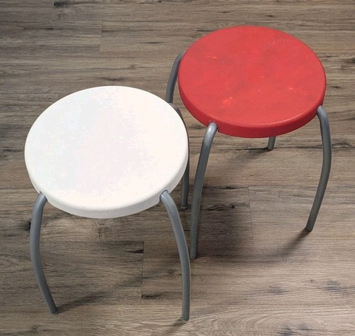Vintage pair ikea plastic - pair,