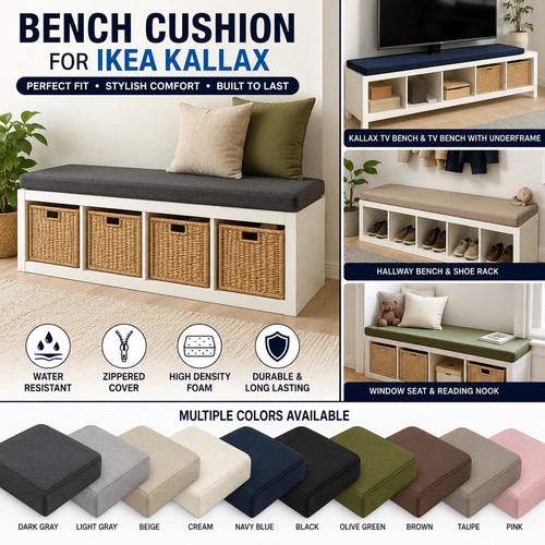 Ikea kallax bench - cushion, seat